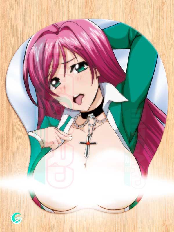 Moka Akashiya Mousepad 3D ROSARIO VAMPIRE Mitgard-Knight